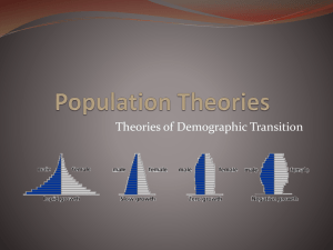 Demographic Transition Theories: Population Growth Stages