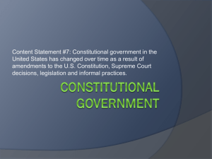 The Amendments - Mayfield City School District