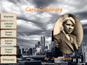 Carl Sandburg - West Fargo Public Schools