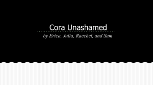 Cora Unashamed Analysis: Themes, Context, and Criticism