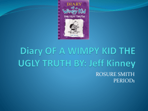 Diary of a Wimpy Kid: The Ugly Truth - Book Analysis
