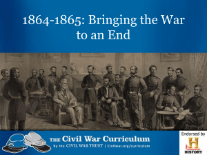 Bringing the War to an End