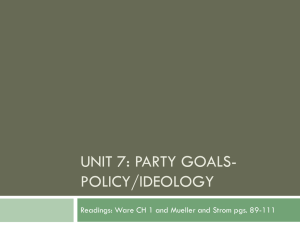 Policy-Ideology