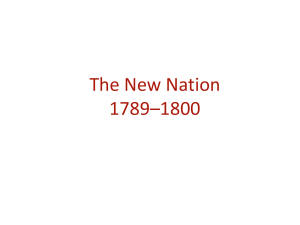APUS Unit 3 Ch.10 The New Nation PPT