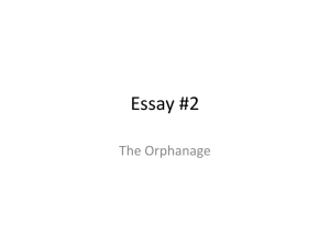 Essay 2 notes - Napa Valley College