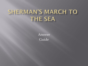 Sherman*s March to the Sea
