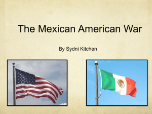 The Mexican American War