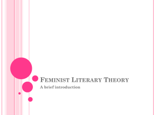 Feminist Literary Theory