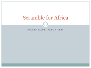 Scramble for Africa