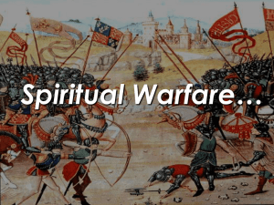 Spiritual Warfare: Breaking Free from Strongholds