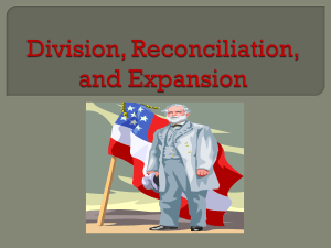 Post-Civil War Era: Reconstruction, Westward Expansion, Literature