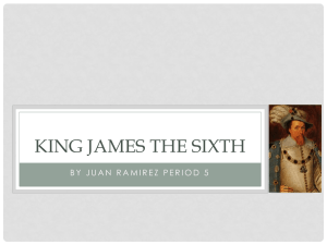 King james the sixth - m