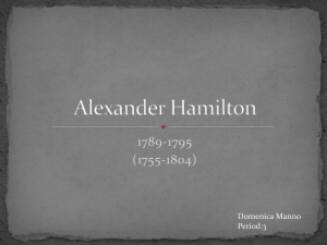 Alexander Hamilton: Life, Bank, and Legacy