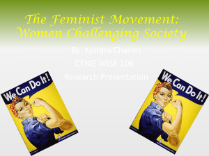 The Feminist Movement