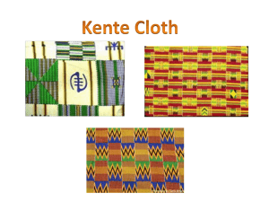 Kente Cloth