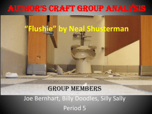 "Flushie" Author's Craft Analysis: Foreshadowing