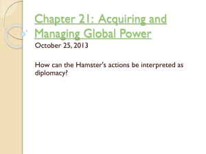 US Foreign Policy: Roosevelt, Taft, Wilson Era