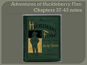 Adventures of Huckleberry Finn