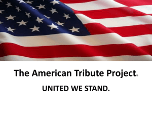 The American Tribute Project
