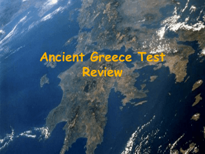Ancient Greece Test Review: Key Concepts & Questions