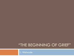 The Beginning of Grief