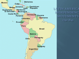 Latin American Revolutions