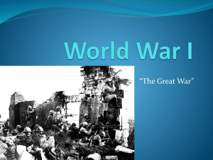 World War I - mr-mccabe