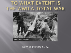 SORN To_what_extent_is_the_WWII_a_total
