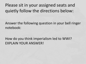 4. The Assassination of Archduke Franz Ferdinand