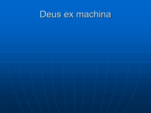 Deus ex machina
