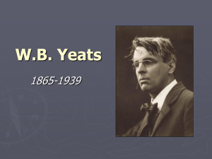 W.B. Yeats: Life, Poems & Historical Context Analysis