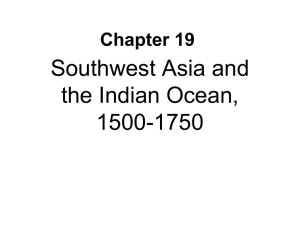 CH 19-Ottoman Safavid Mughal Empires