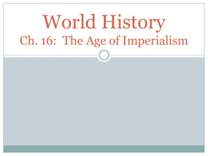 Age of Imperialism: Africa & Colonialism - World History