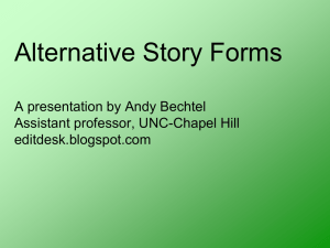 Alternative Story Forms