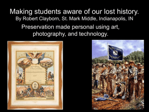 Battlefield Preservation Presentation
