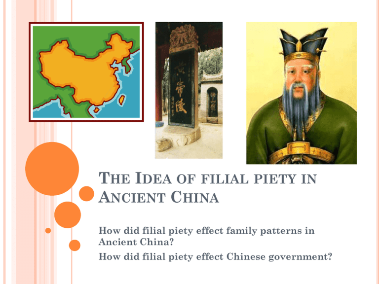 The Idea Of Filial Piety In Asian Culture