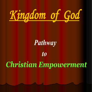 Kingdom of God - Sacred Threads