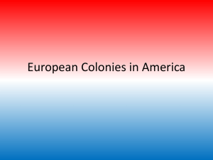 Plymouth and Jamestown Powerpoint