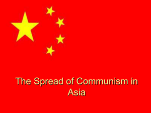 Communism in Asia: China, Domino Theory & Cold War