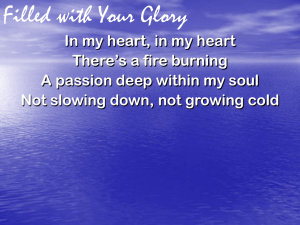 Filled with Your Glory Rev2