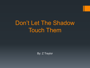War Bond Poster Analysis: "Don't Let The Shadow Touch Them"