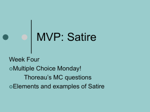 Satire: Definition, Examples, and Analysis