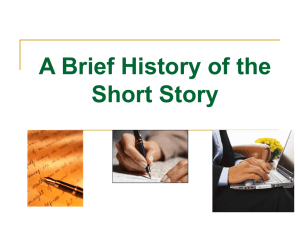 Short Story History: From Parables to Postmodernism