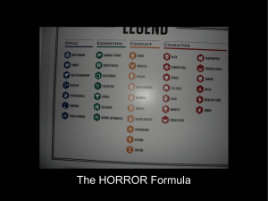 Horror Formula