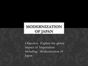 Modernization of Japan
