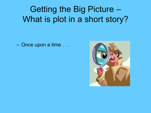 Getting the Big Picture – What is Plot?