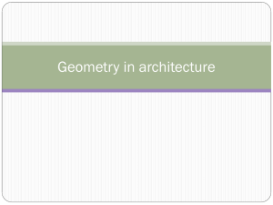 Geometry in architecture