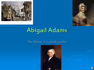 Abigail Adams