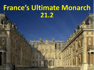 French Monarchs: Henry IV, Richelieu, Louis XIV & Bourbon Dynasty