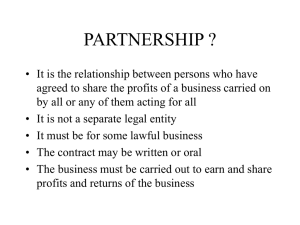 Partnership Law: Definition, Types, Rights & Dissolution